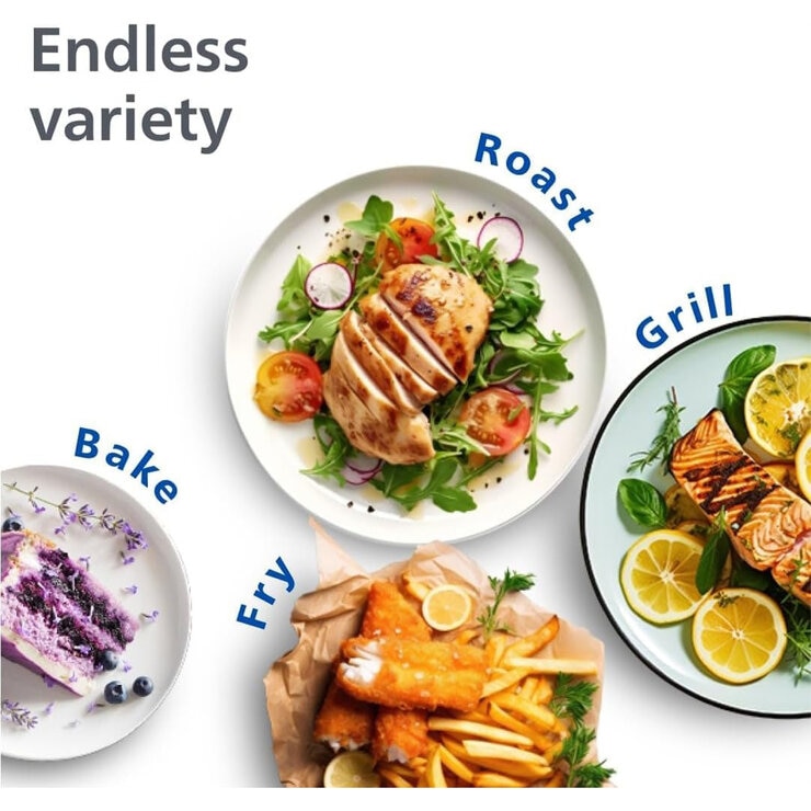 Philips Dual Air Fryer Lifetsyle Image
