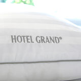 Image of Hotel Grand Down Roll Jumbo Pillow, 2 Pack