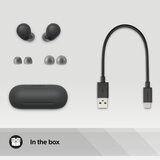 Sony WF-C700NB Noise Cancelling In-Ear Headphones in Black