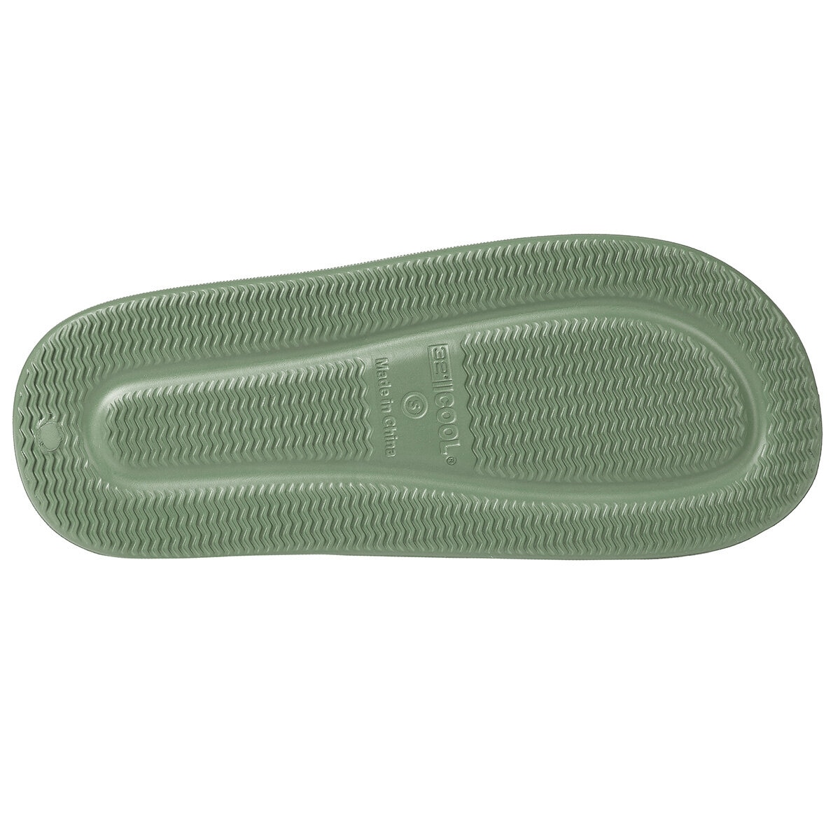 32 Degrees Unisex Cushion Slides in Green 32 Degrees Unisex Cushion Slides in Green