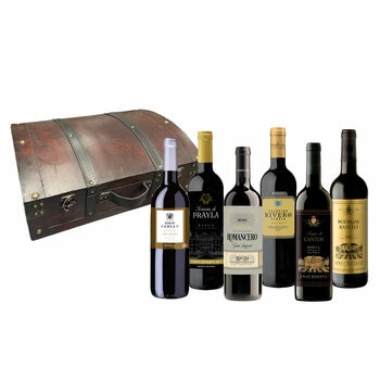 Rioja Wine Chest Gift Set, 6 x 75cl