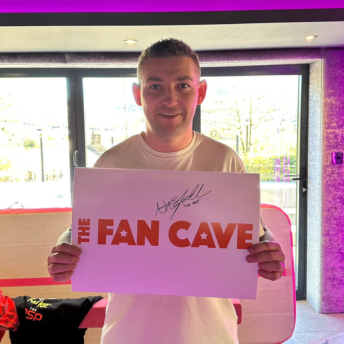 Nathan Aspinall Signed Framed Darts Shirt in 2 Options: White or Black Mount