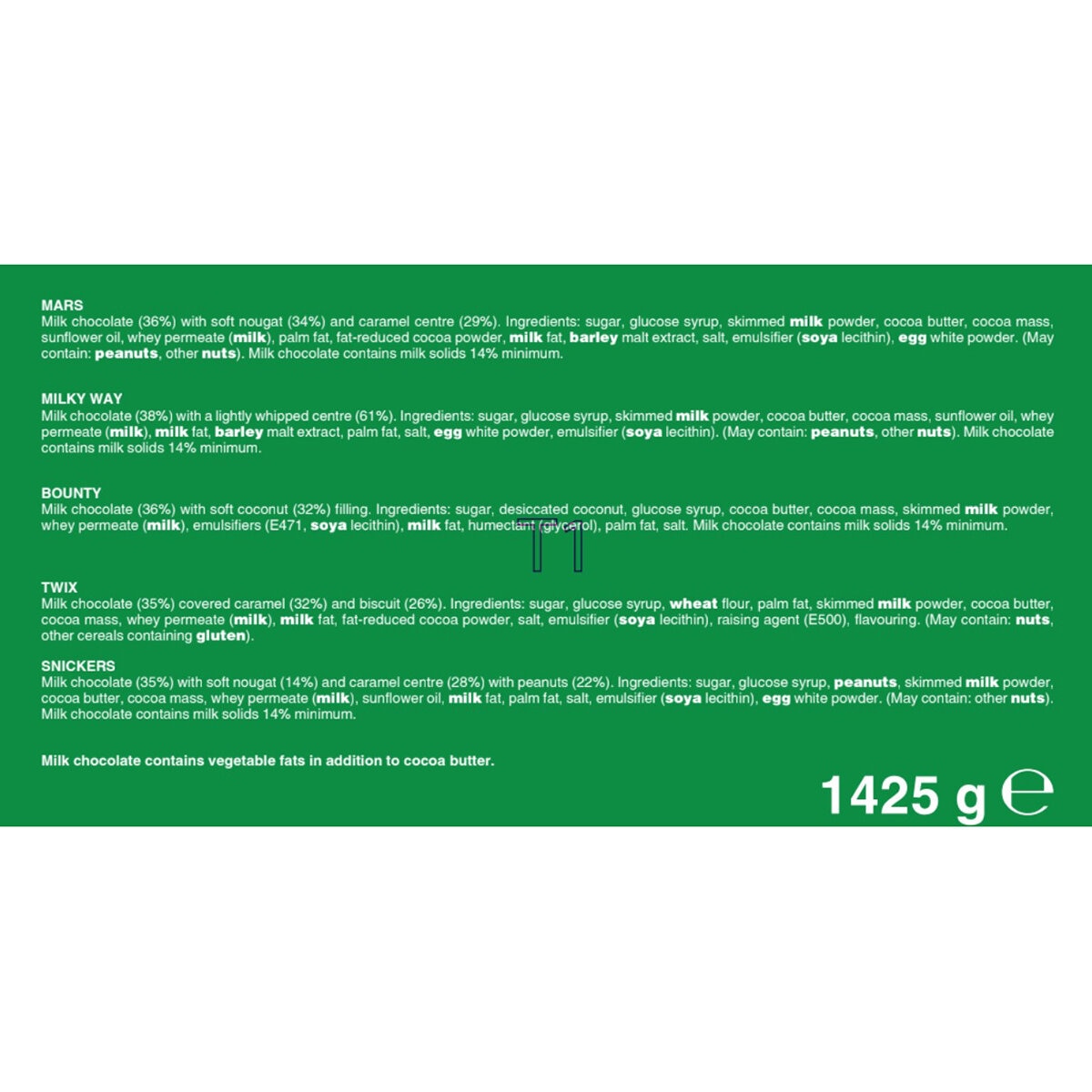 Mars Super Fun Size Mix, 1.4kg