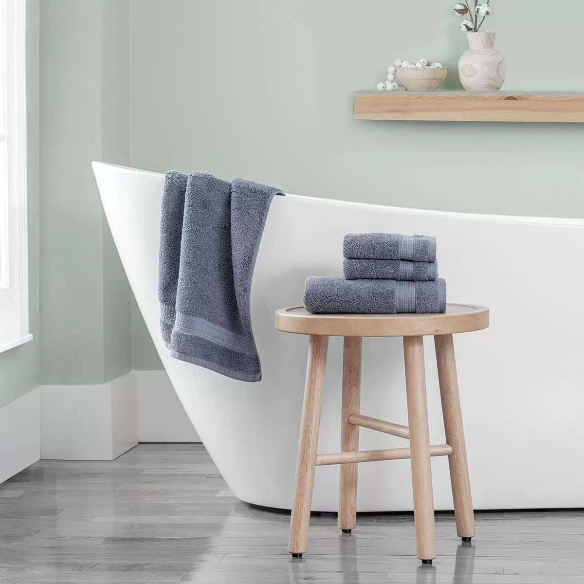 Lenzuola da bagno Grandeur 100% cotone igro, confezione da 2 in 4 colori - Foto 12 di 40