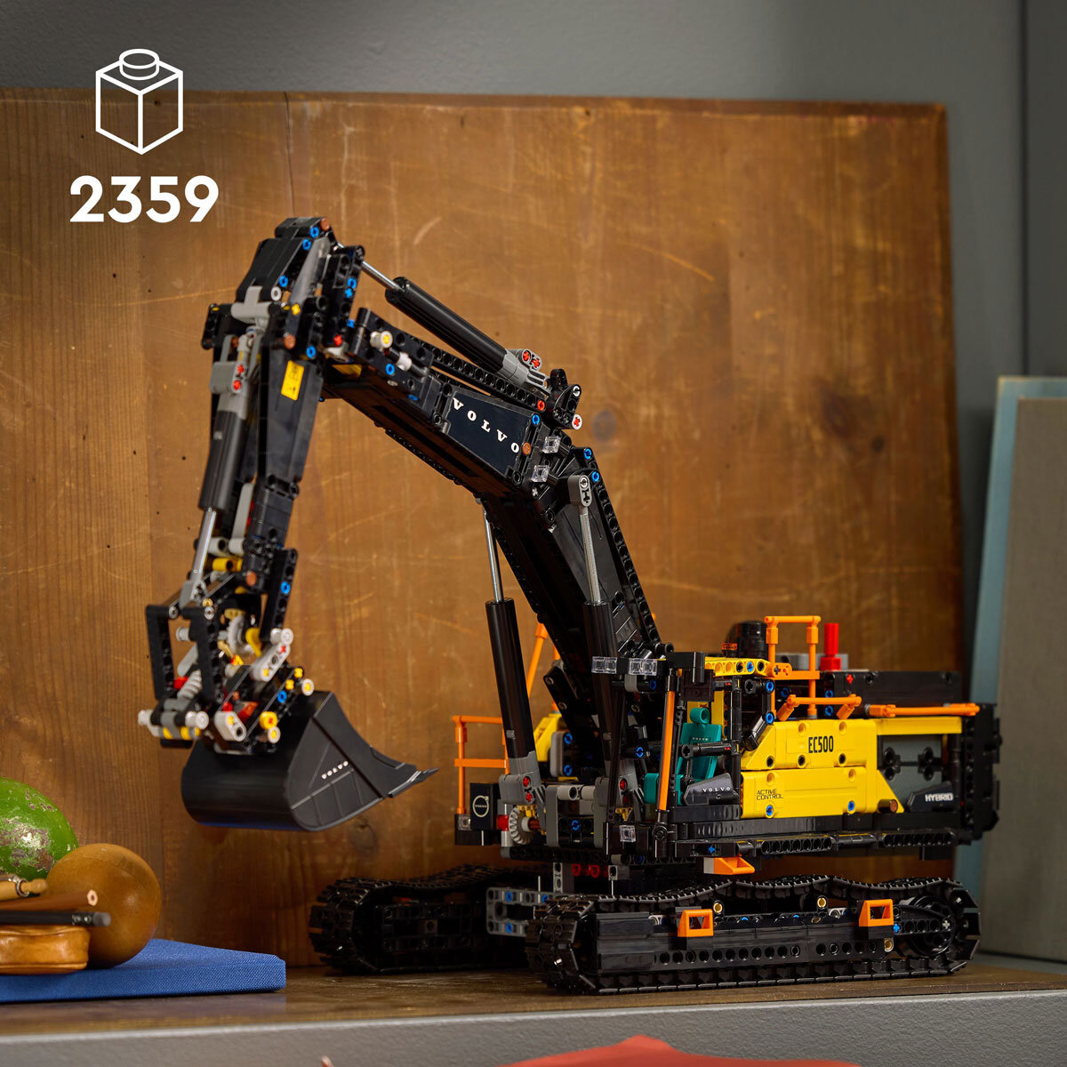 LEGO Technic Volvo EC500 Hybrid Excavator - Model 42215 (18+ Years)