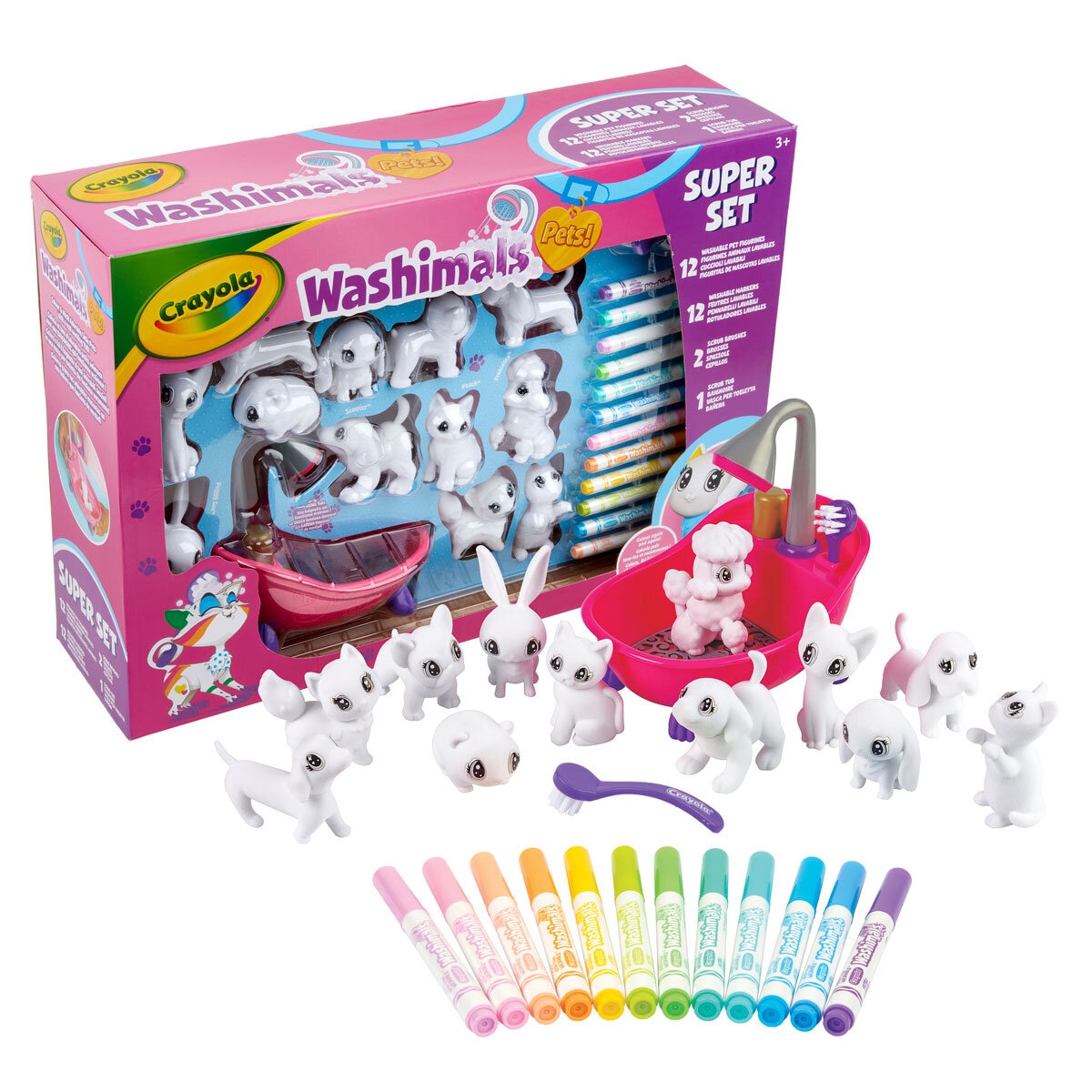 Crayola Washimals Pets Super Set (3+ Years) | Costco UK