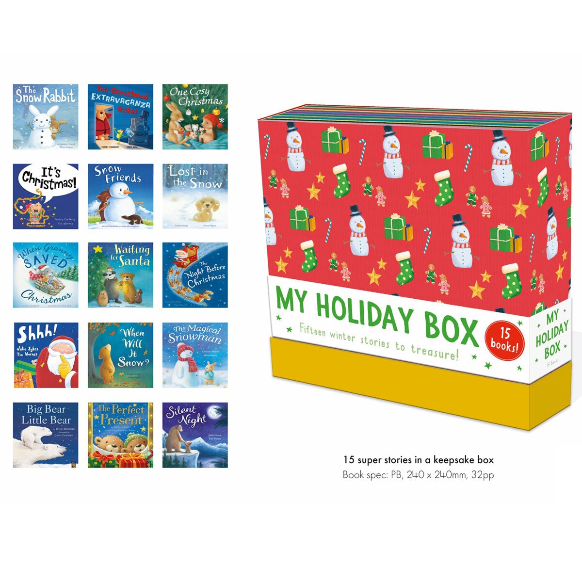 My Christmas Keepsake Box + 15 Books (2+ Years)