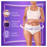 Curve hugging, discreet under clothes, locks odur