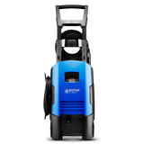 Front facing image of pressure washer on white background