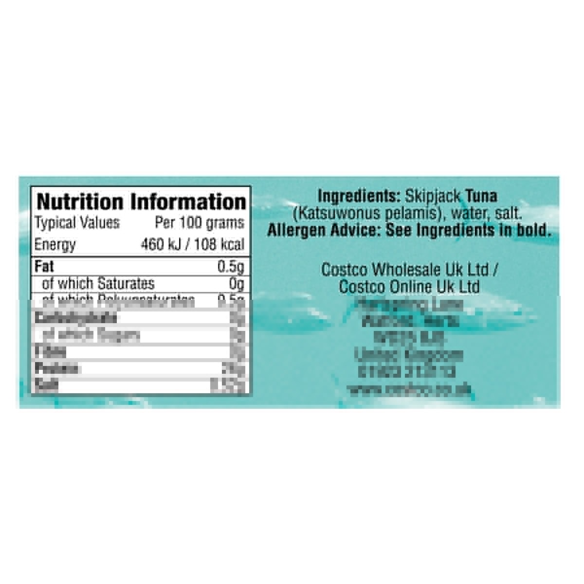 nutritional info