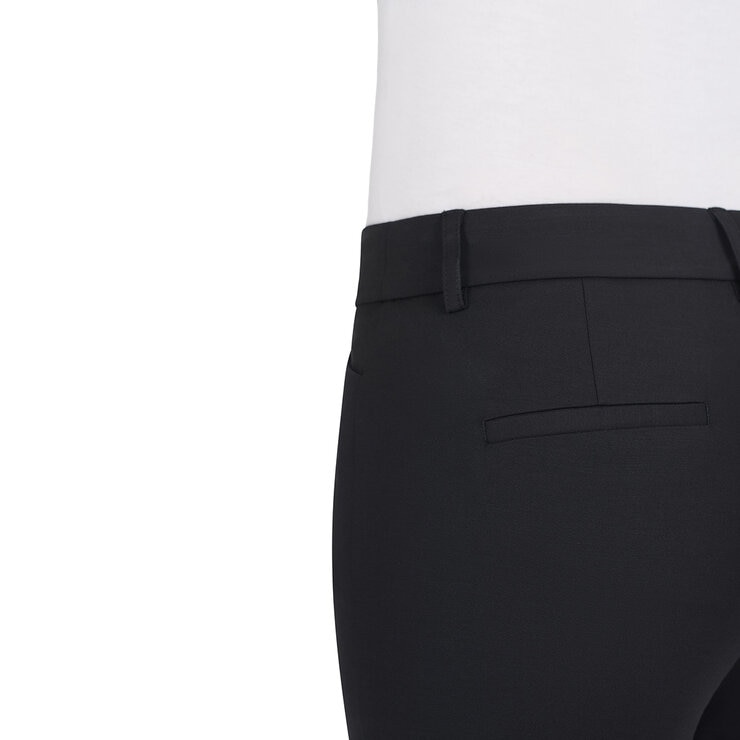 Hilary Radley Ladies Pull On Pant in Black