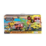 Machine Maker 39 Piece Construction Set Junior Builders Mega City Service Team (3+ Years)