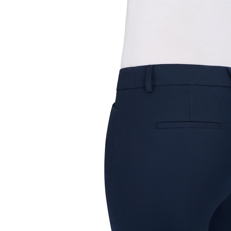 Hilary Radley Ladies Pull On Pant in Navy
