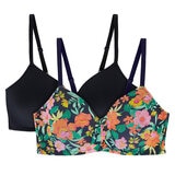 Room Service Ladies Wire Free Bra 2 Pack