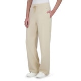 DKNY Ladies Waffle Knit Pant in Cream