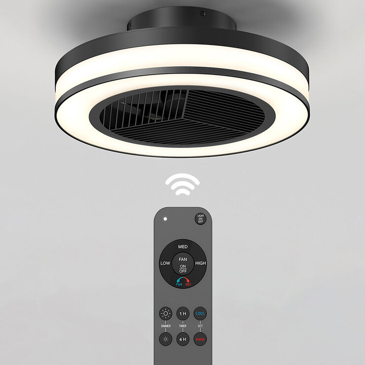 Artika Elton 19" (43cm) Fan Light with Remote Control