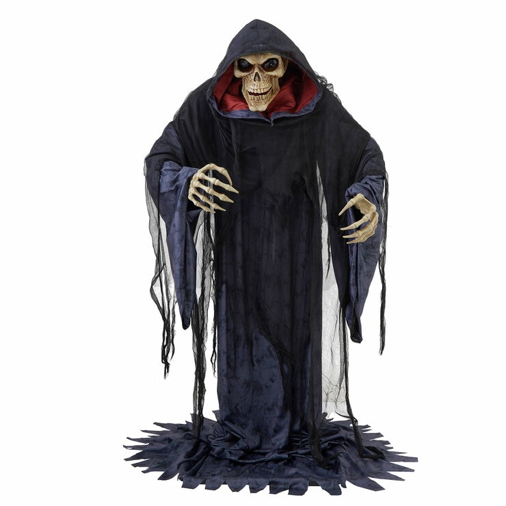 Animatronic rise up reaper halloween decoration