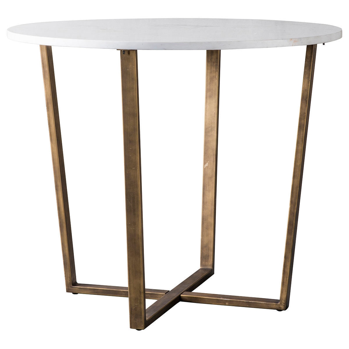 Cleo White Marble Dining Table Costco UK