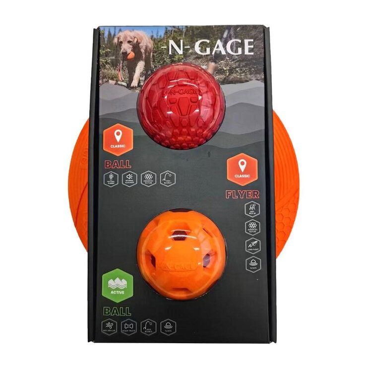 N-Gage Dog Toys, 3 Pack N-Gage Dog Toys, 3 Pack