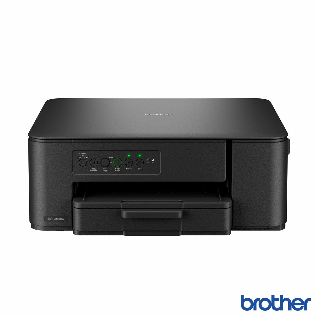 Brother 3-in-1 compact inkjet colour printer, DCP-J1260W