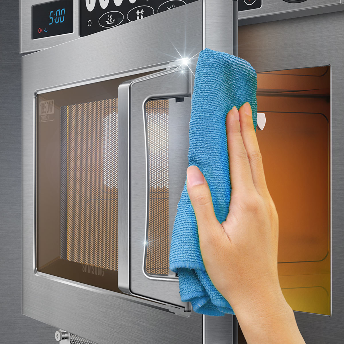 Samsung CM1099/XEU, 26L Commercial Microwave in Stainless Steel Costco UK