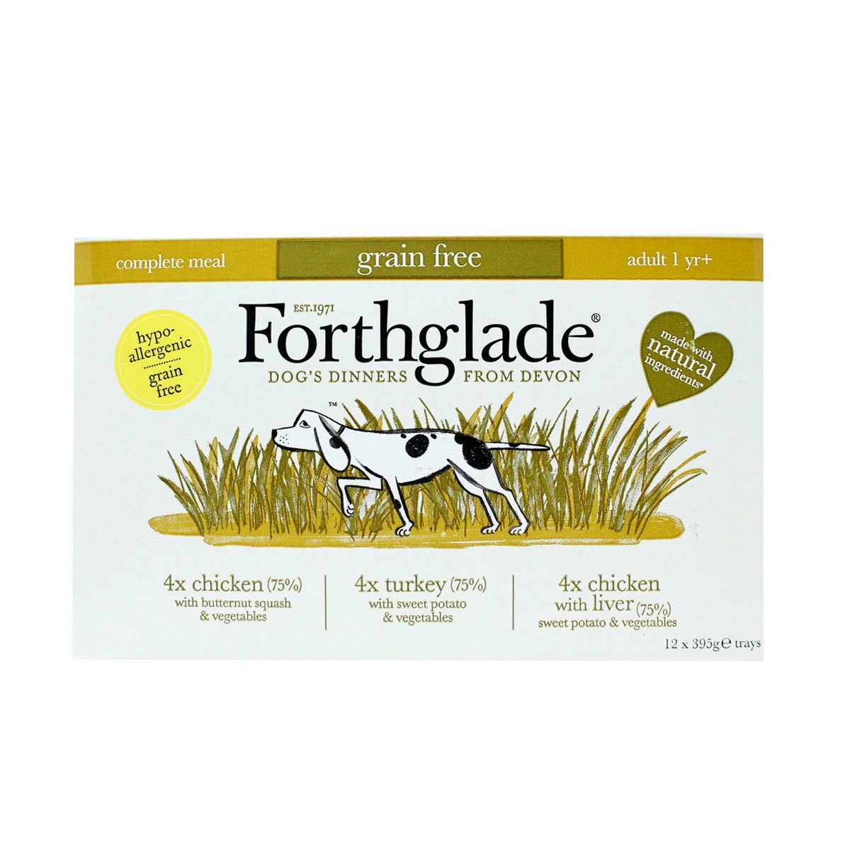 Forthglade Grain Free Variety Pack, 12 