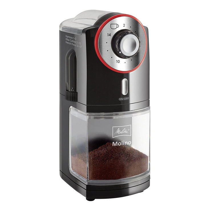 Melitta Molino Electrical Coffee Grinder Black Costco UK
