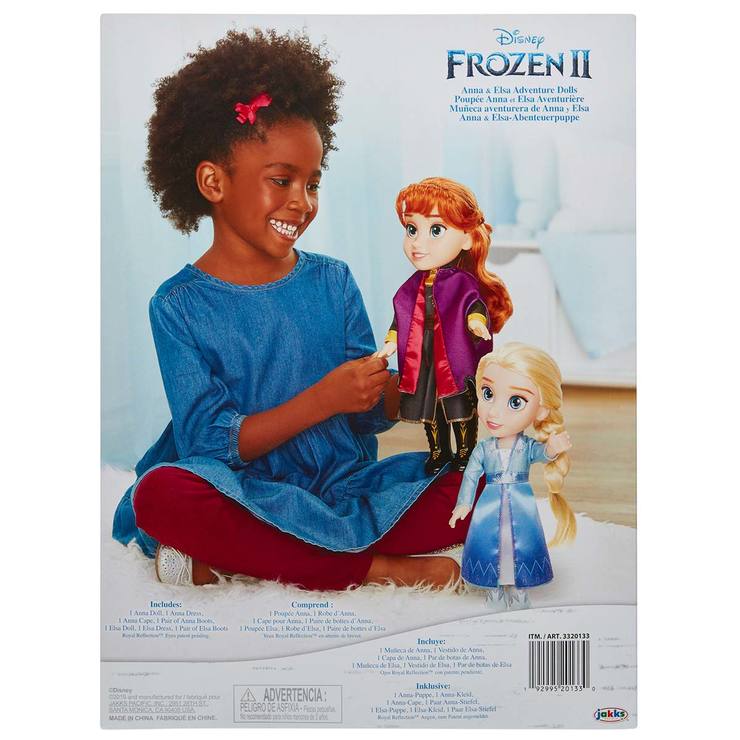Disney Frozen II Adventure Dolls Anna And Elsa (3+ Years) Costco UK