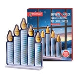 Premier 40cm Freestanding Infinity Mirror Candlebridge