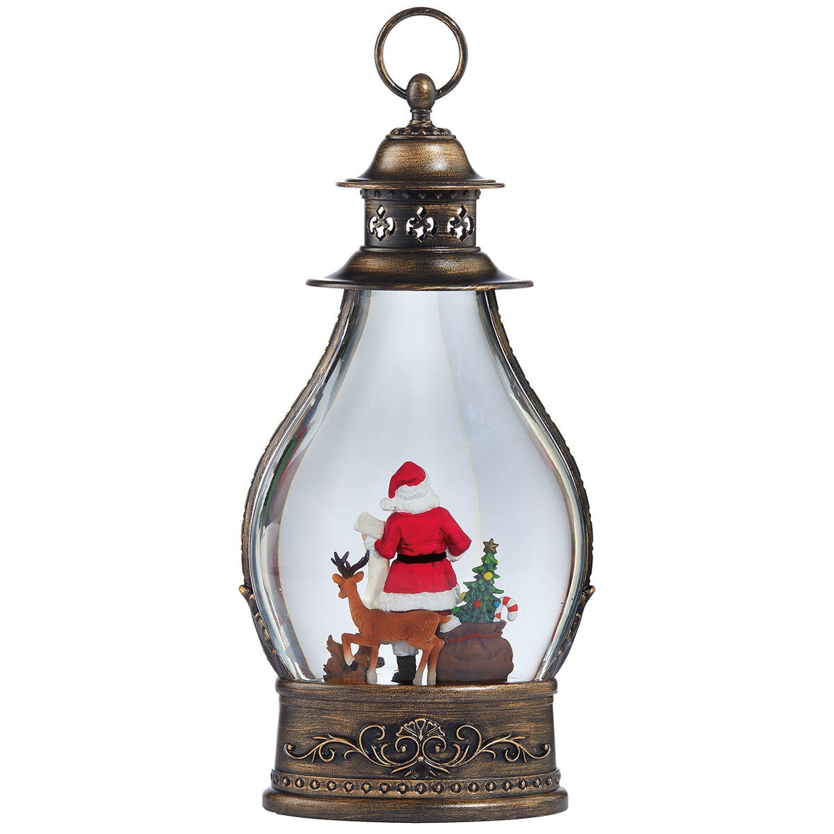 Buy Holiday Scene Lantern with Santa Back Image at Costco.co.uk