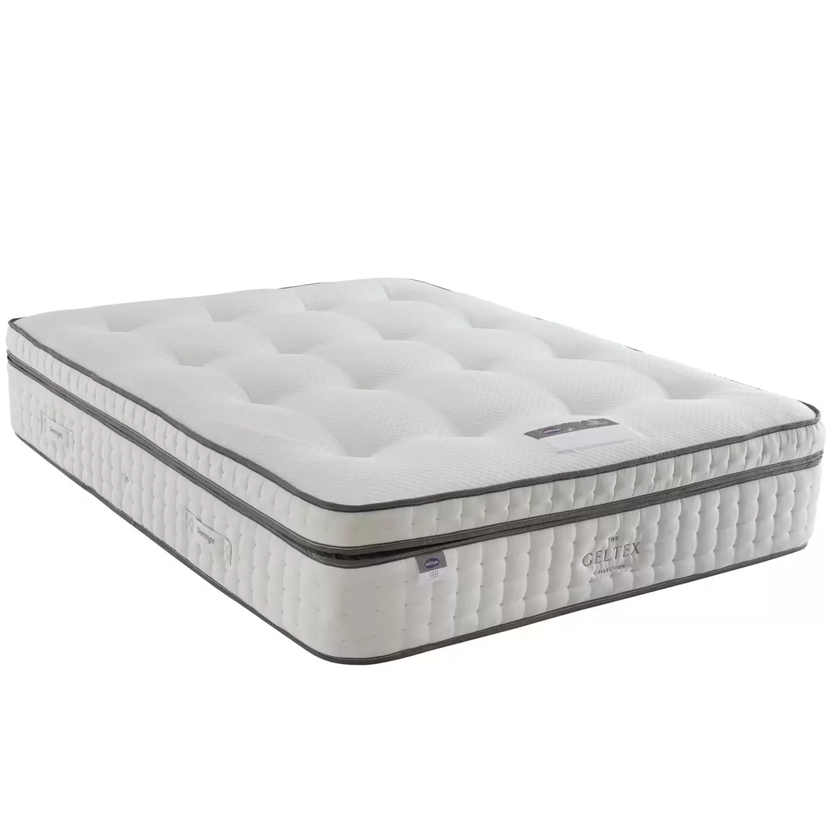 Silentnight Geltex Ultraflex 3000 Mirapocket Mattress, King in Medium Firm