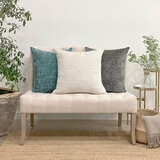 Darby Decorative Chenille Cushion in 3 colours, 50 x 50 cm