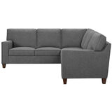 True Innovations Ellen Dark Grey Fabric Corner Sofa 