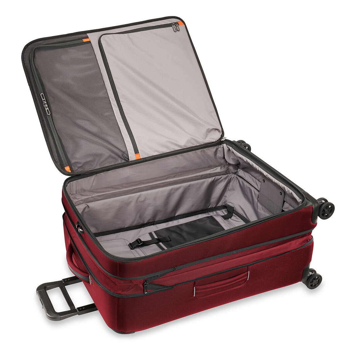 Briggs & Riley ZDX 74cm Large Expandable Spinner Black In Brick