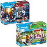Playmobil Country Farm Or Police Action Station Play Set (4+ Years)
