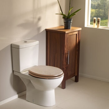 Tavistock Memphis Toilet Seat In Limed Oak