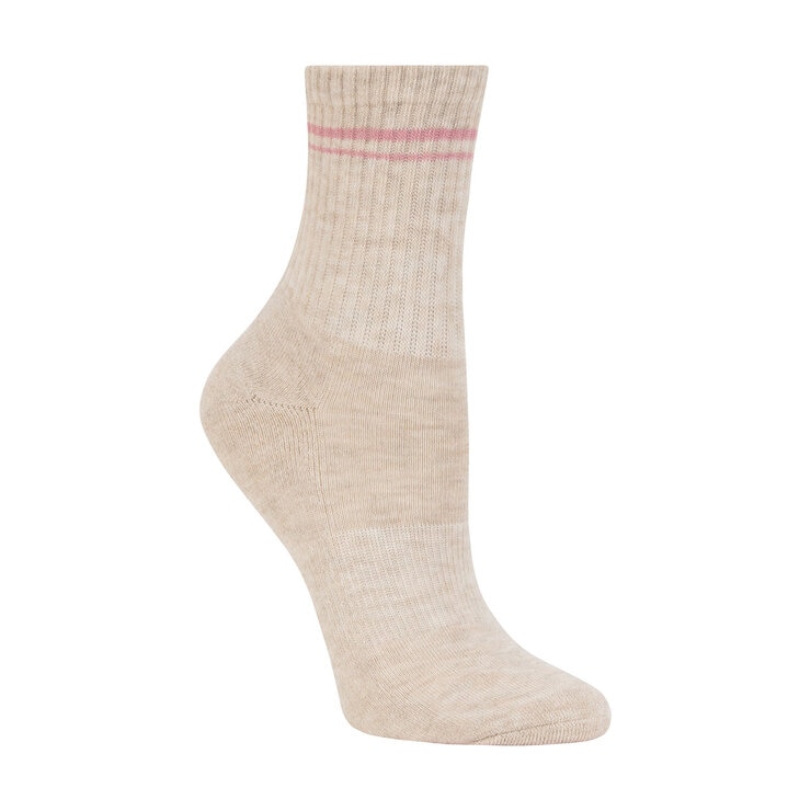 Skechers Ladies Lowcut Sneaker Sock 8 Pack in Pink