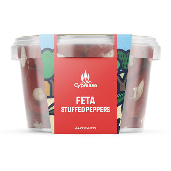 Cypressa Feta Stuffed Peppers, 350g