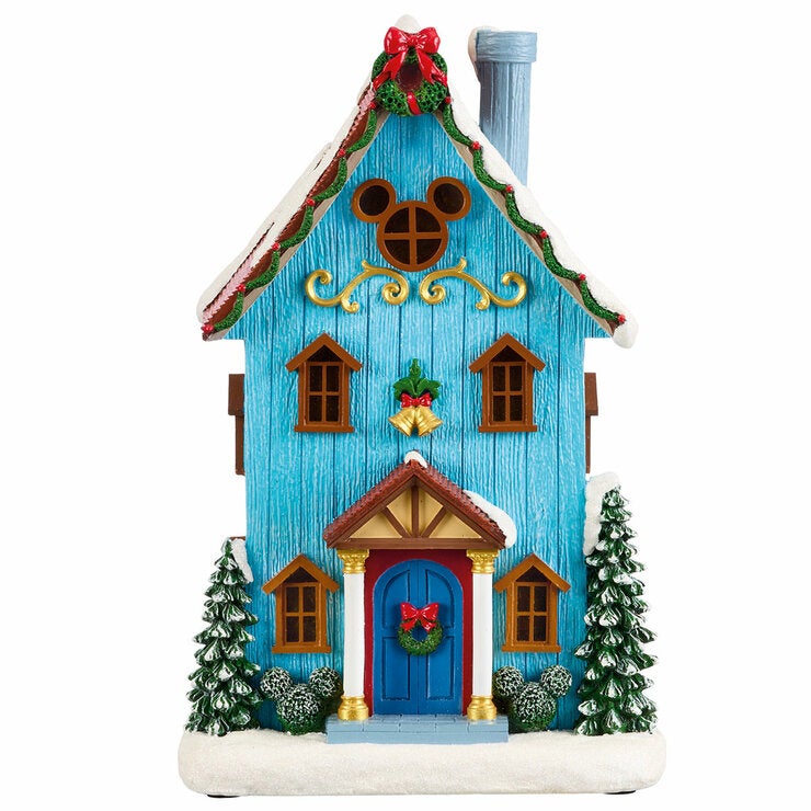 Disney Christmas Village with lights and music - 13 Pieces