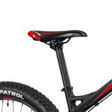 Lombardo Mozia Mountain Bike in Black/Red in 2 Sizes