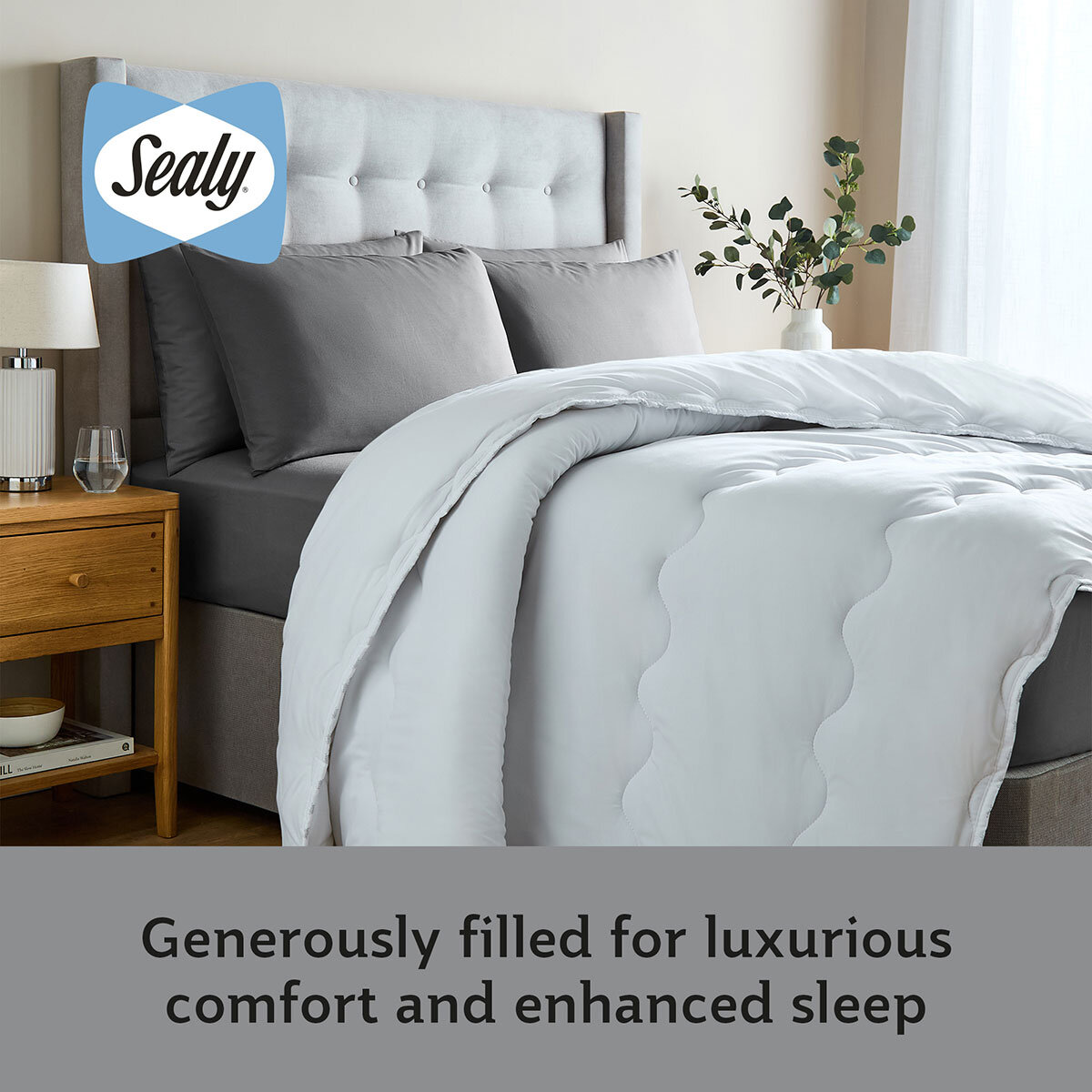 Sealy Deeply Full 10.5 Tog Duvet, in 4 sizes