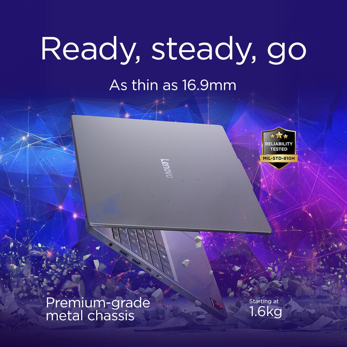 Lenovo IdeaPad Slim 3, Snapdragon X1, 16GB RAM, 256GB SSD, 15.3" Laptop, 83N3007AUK Lenovo IdeaPad Slim 3, Snapdragon X1, 16GB RAM, 256GB SSD, 15.3" Laptop, 83N3007AUK