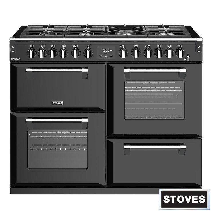 Stoves Richmond S1000DF, 100cm Dual Fuel Range Cooker A Rating in 2