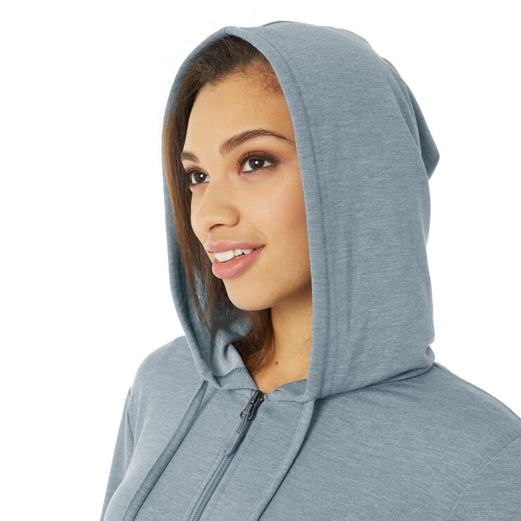 32 Degrees Women's 2 Pack Full Zip Hoody in Lead/Pale Thistle, Small 32 Degrees Women's 2 Pack Full Zip Hoody in Lead/Pale Thistle, Small