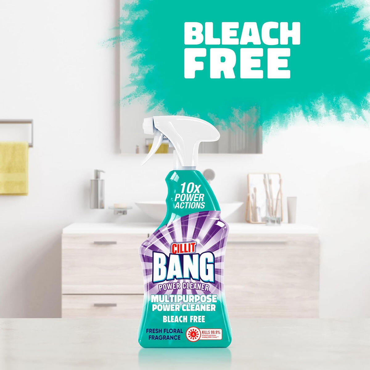 Cillit Bang Power Cleaner Spray Bleach & Hygiene 750ml