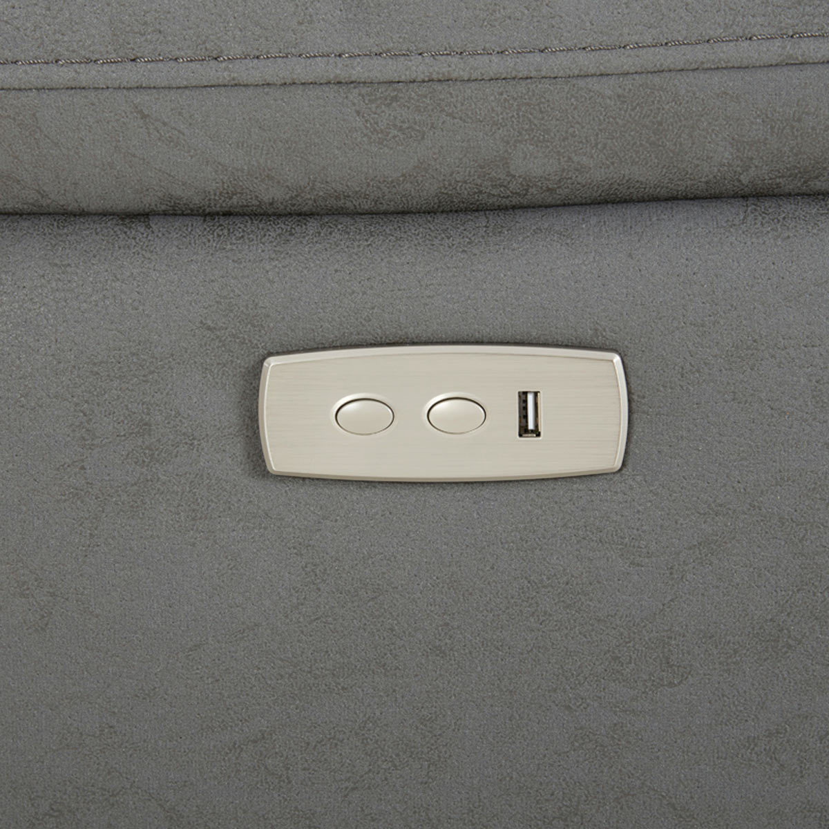 Close up of reclining buttons