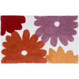 Home Inspiration Flower Bath Mat in 3 Colours, 55 x 91 cm Home Inspiration Flower Bath Mat in 3 Colours, 55 x 91 cm