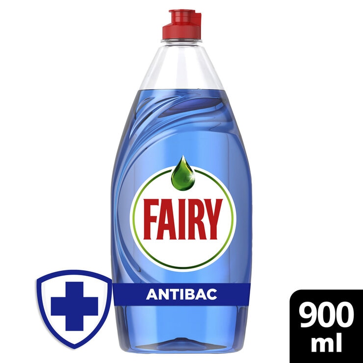 Fairy Liquid Antibacterial, 6 x 900ml