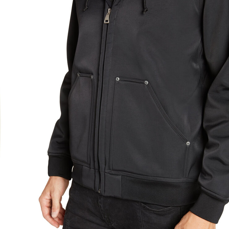 Kirkland Signature Men's Heavy Duty Hooded Work Jacket in Black, Extra Large