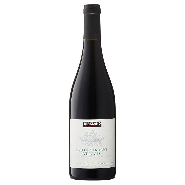 Kirkland Signature Côte Du Rhône Villages, 75cl Kirkland Signature Côte Du Rhône Villages, 75cl